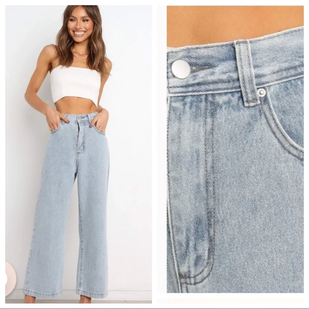 Petal & Pup BROSNAN JEANS - LIGHT WASH size 0 - Picture 4 of 13